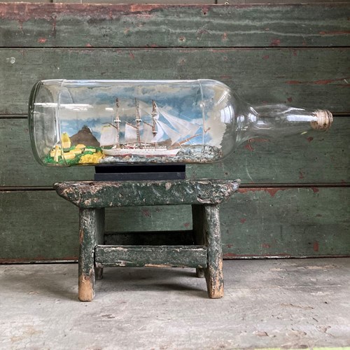 Large Ship In A Bottle