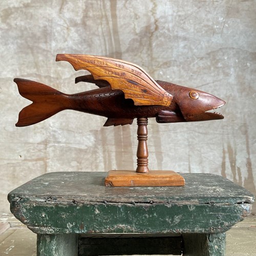 Antique Pitcairn Island Fish - 'Reynold'