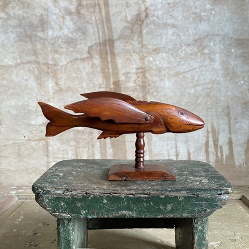 Antique Pitcairn Island Fish