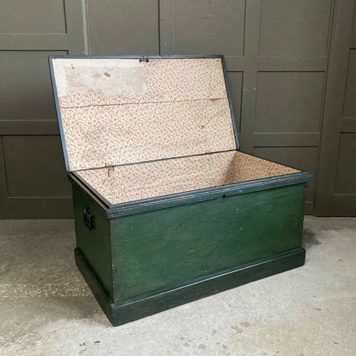 Antique Pine Blanket Box