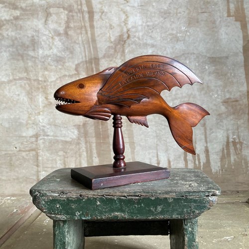 Antique Pitcairn Island Fish - Clary Young