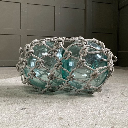 Rare Doubleglass Fishing Float