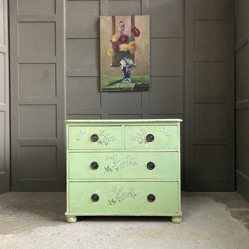 Antique Painted Pine Drawers