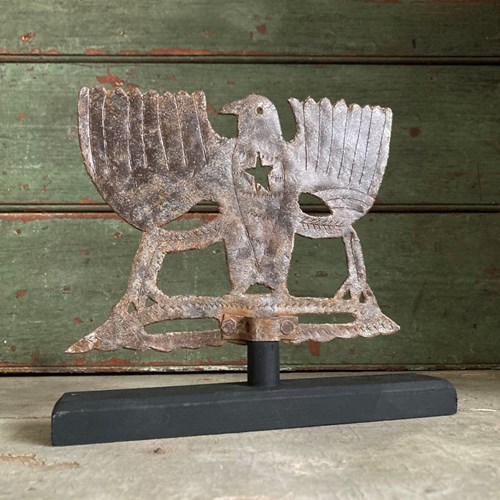 Vintage Eagle Weathervane Finial