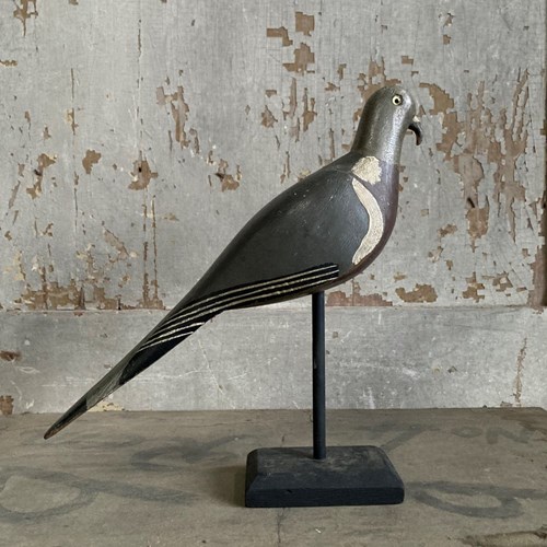 Antique Wood Pigeon Decoy - William Jaggard