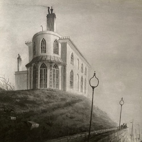 Felix Kelly (1914–1994), 'A Day By The Sea' - John Gielgud