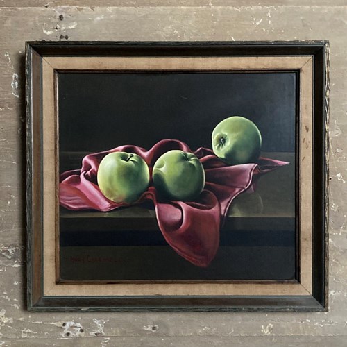 Hugh Chegwidden (1913–2001) - Apples Still Life Painting