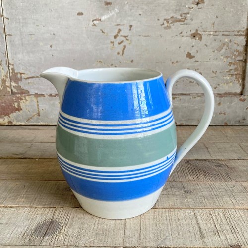 Large Mochaware Ale Jug