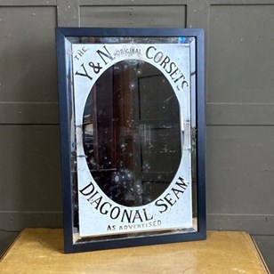 Antique Shop Mirror - 'Y & N Corset...