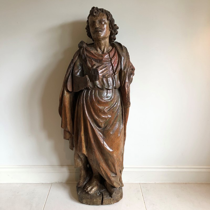 A large 17thC carved wood figure of a saint -marchand-antiques-206717a5-bca0-4cbb-9f1a-e38773dbd534-main-637617085578934008.jpeg