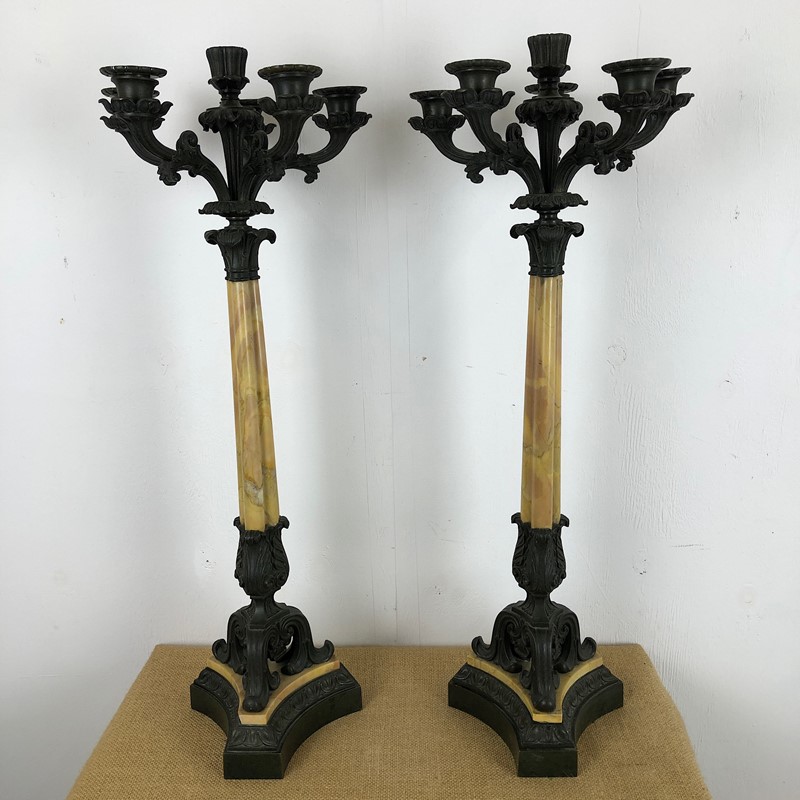 A pair of early 19thC bronze and sienna Candleabra-marchand-antiques-6f52fd51-2603-4516-b503-f51d673ea485-main-638033580625959479.jpeg