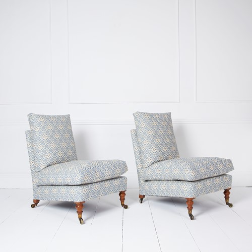 Howard And Sons Slipper Chairs