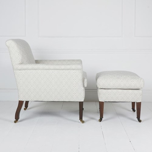 Howard And Sons Library Chair,Stool