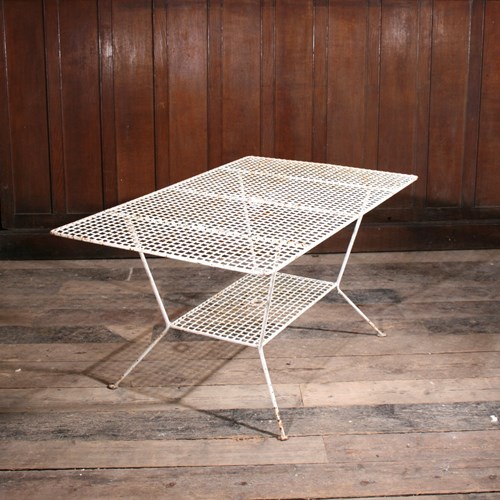 Iron Garden Table 1950S