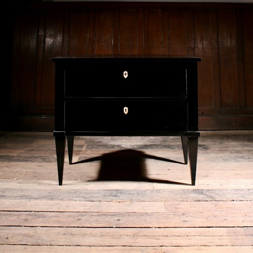 Original Ebonised Commode