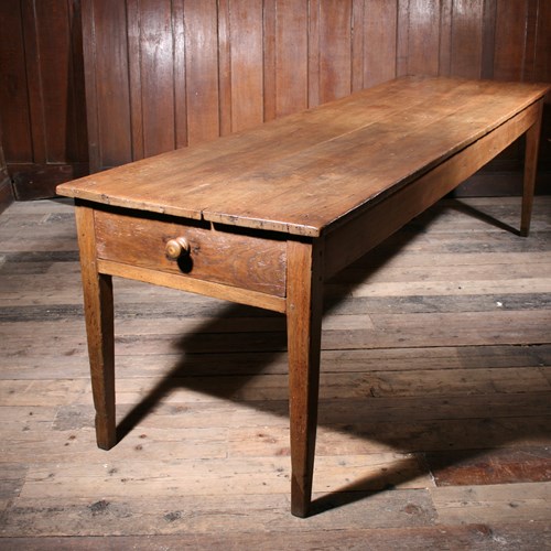 Large Oak Farm Table