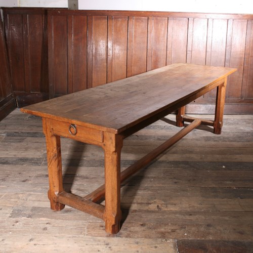 Antique Oak Farmhouse Table