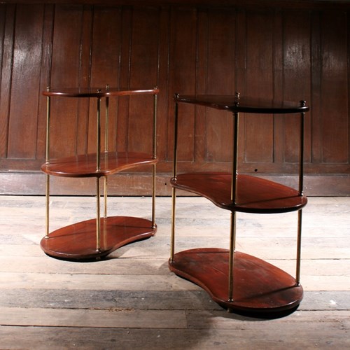 Pair Of Campaign Tables