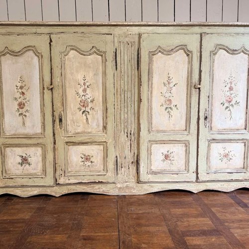 18Th Century Italian Painted Enfilade Circa 1800
