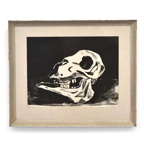 Sheep's Skull 1964 Signed Limited Print Run