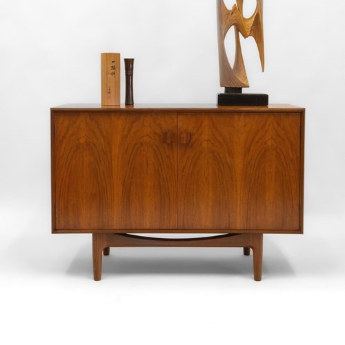 Ib Kofod Larsen Teak & Rosewood Cabinet Danish Design