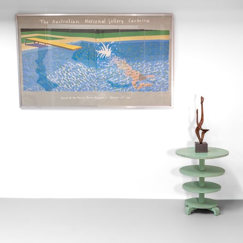 David Hockney 1982 A Diver Paper Pools Australian National Gallery Poster Print