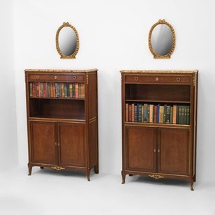 Pair Of L'escalier De Cristal Plum ...