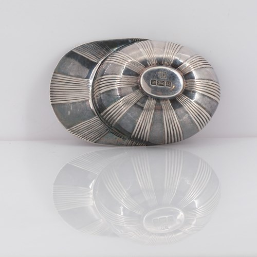 Silver Novelty Caddy Spoon In The Form Of A Jockeys Cap