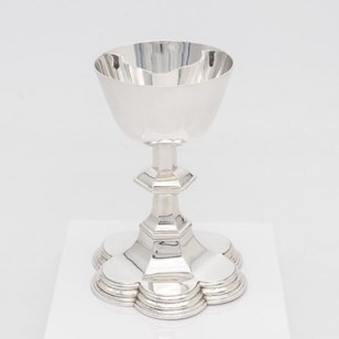 Edward VII Sterling Silver Chalice ...