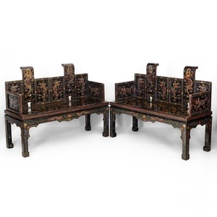 Pair Of Early 20Th Century Chinese ...