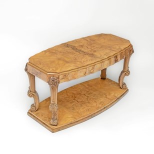 Art Deco Burr Walnut Coffee Table B...