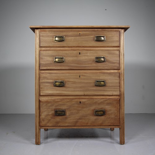 Early Heals Antique Chest Of Drawers In Colonial Mahogany – Documented 