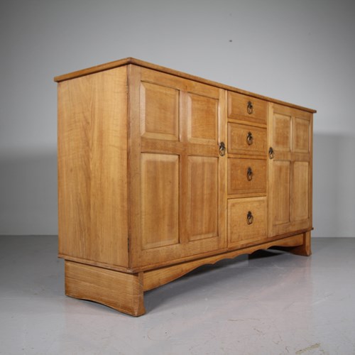 Large Heals Of London 1930’S Oak Dresser Base – Labelled 