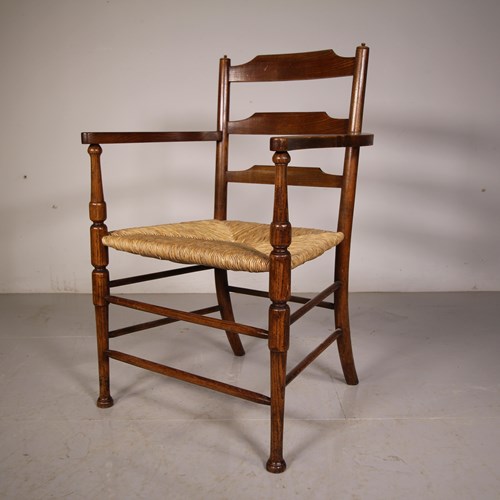 Listed William Morris Antique Clissett Style Armchair 