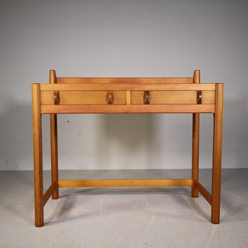 Gordon Russell Walnut Stow Writing Desk 