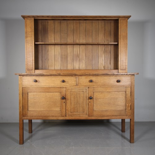 Heals Of London Edwardian Antique Oak Dresser 