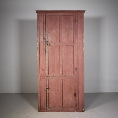 Fabulous Original Painted Pine Antique Kitchen Cupboard 