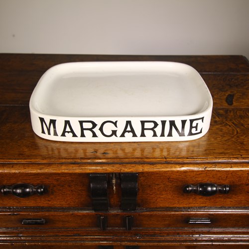 Large Antique Margarine Grocer’S Slab By Parnall & Sons