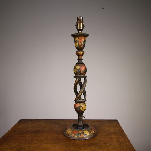 Edwardian Antique Kashmiri Table Lamp – Rewired