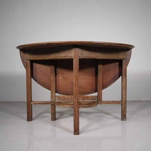 1920’S Cotswold School Oak Dining / Side Table