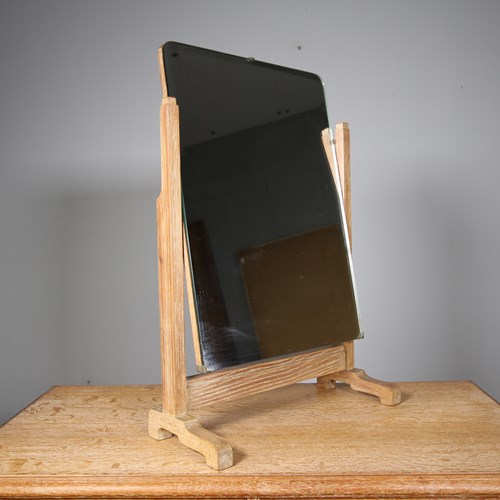 Heals Of London 1920’S Oak Dressing Mirror 