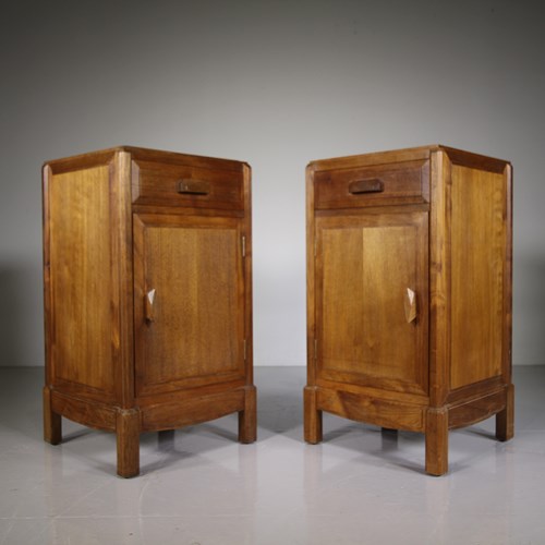Pair Of Bryn Mawr 1930’S Bedside Cabinets – Labelled