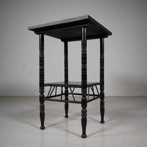 19Th Century English Antique Godwin Manner Side Table 