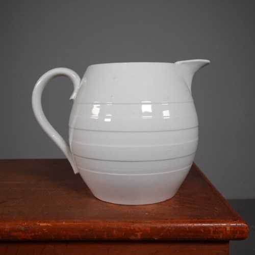 Large English 1920’S Dairy Jug By Booths