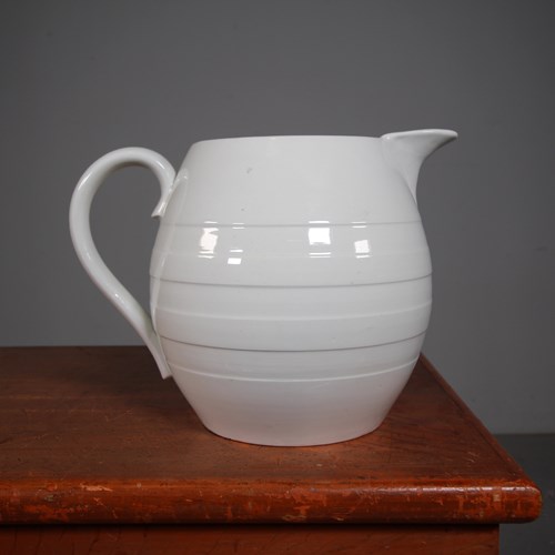 Large English 1920’S Dairy Jug By Booths