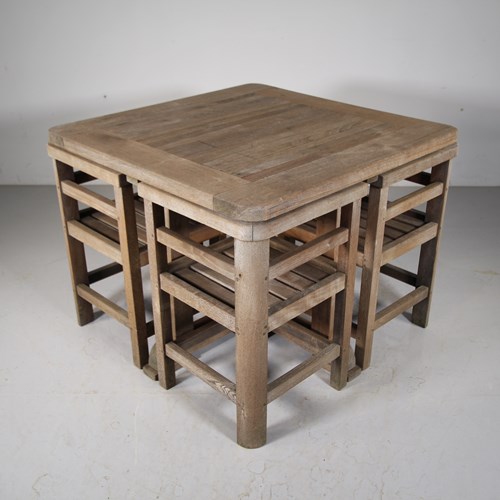 Super Quality Heals Teak Edwardian Antique Garden Dining Table & Chairs