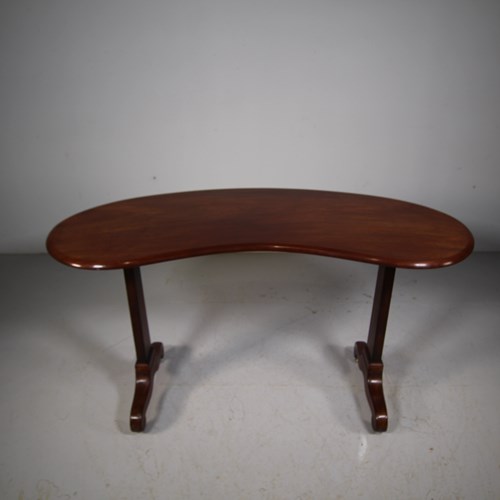 William IV Antique Mahogany Writing Table By Burrey & White 