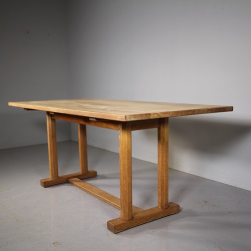 Gordon Russell 1930’S Solid Oak Enstone Refectory Dining Table 