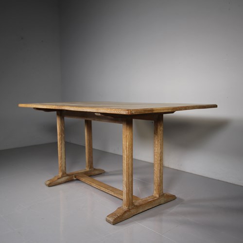 Heals 1930’S Oak Refectory Dining Table 