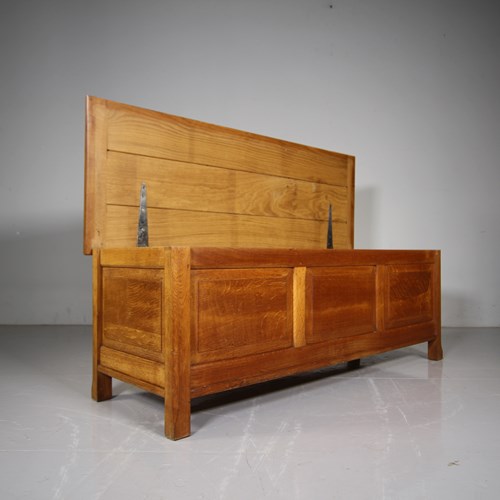 1930’S Heals Oak Bedding Box 